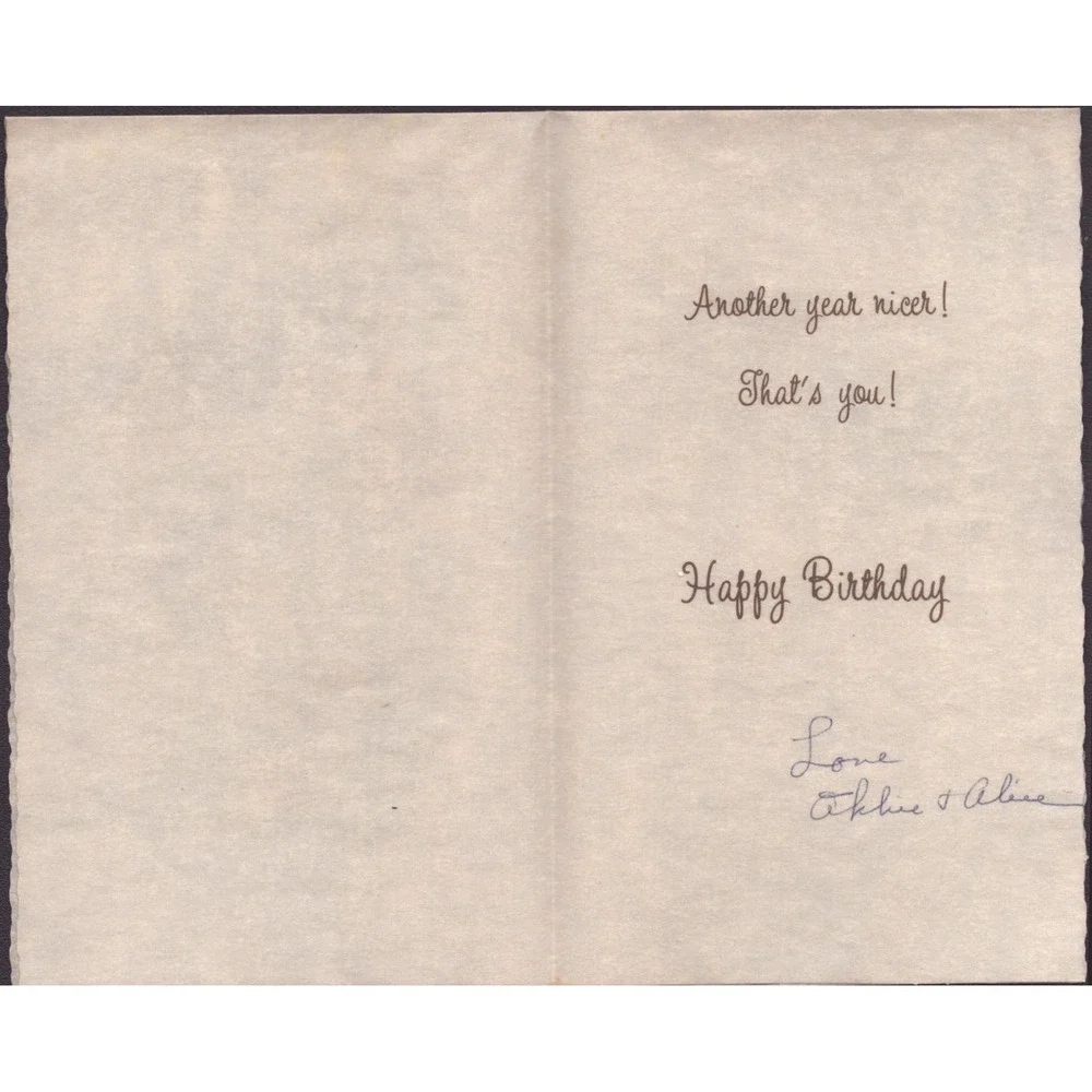 American Greetings vintage mid